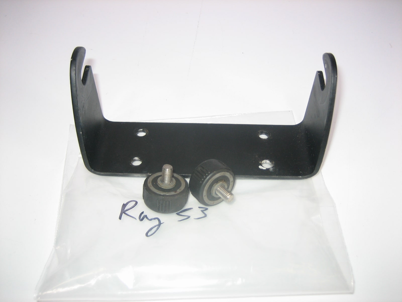 Raytheon/Raymarine Ray53 VHF Trunnion Mount Mounting Bracket + Knobs
