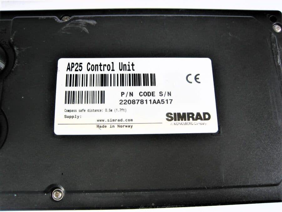 Simrad AP25 Autopilot Control Head ~ 2208781~Good Condition/Tested - Image 6