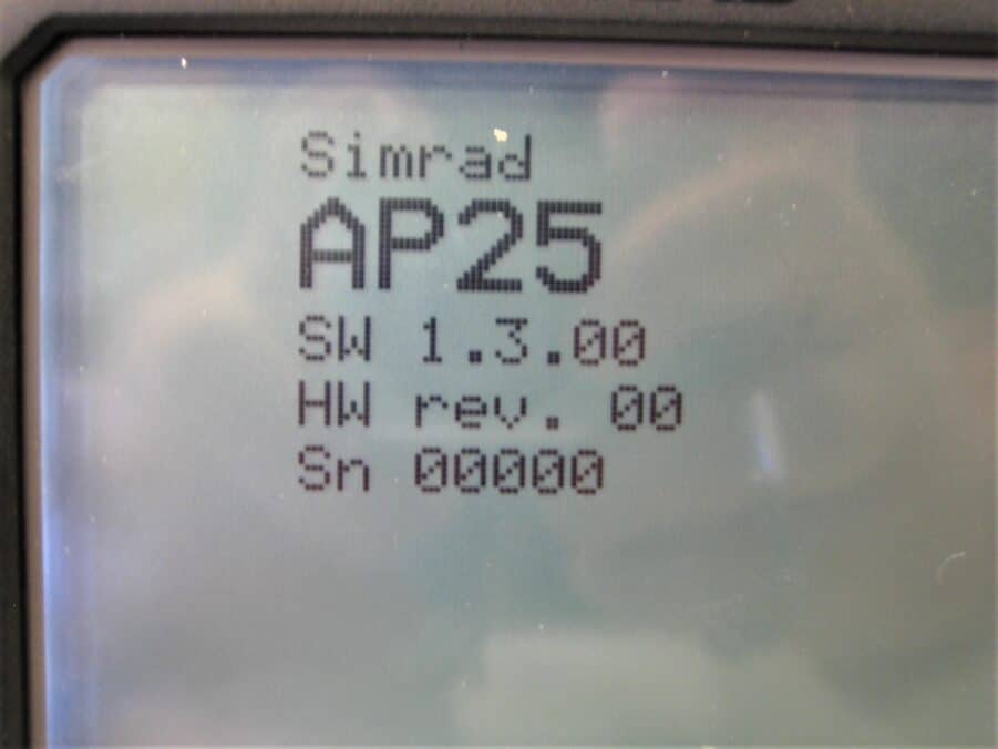 Simrad AP25 Autopilot Control Head ~ 2208781~Good Condition/Tested - Image 8