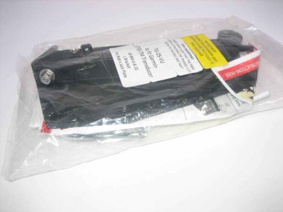 Garmin/Transducer Shield TG-DS-VU + LB-BM-6-8-10 for GT30-TM to Bob's Jack Plate - Image 3