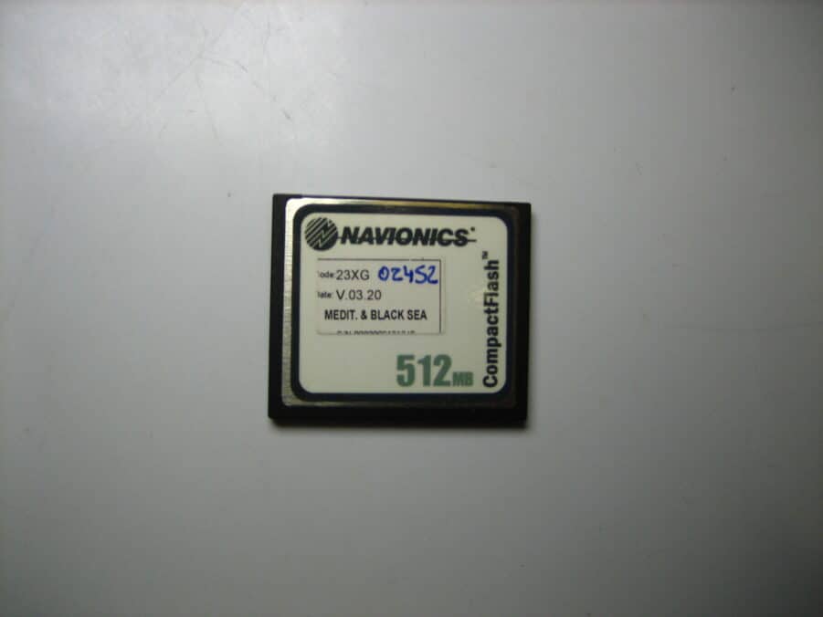 Navionics Gold CF Chart Card Medit. & Black Sea 23XG V03.20 - Tested