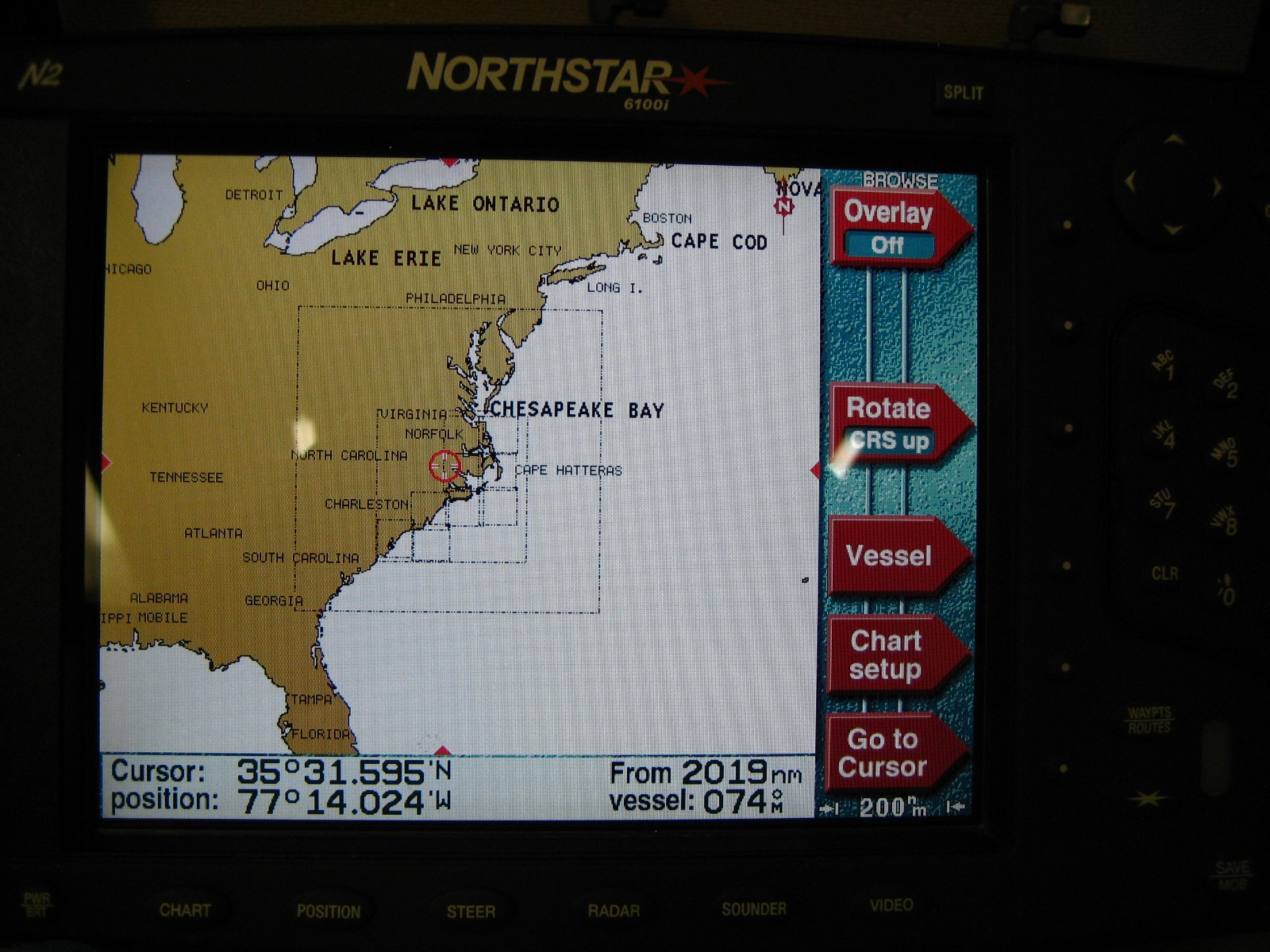 Navionics Gold CF Chart Card "USA East" CF/16XG V06.19 512MB Max