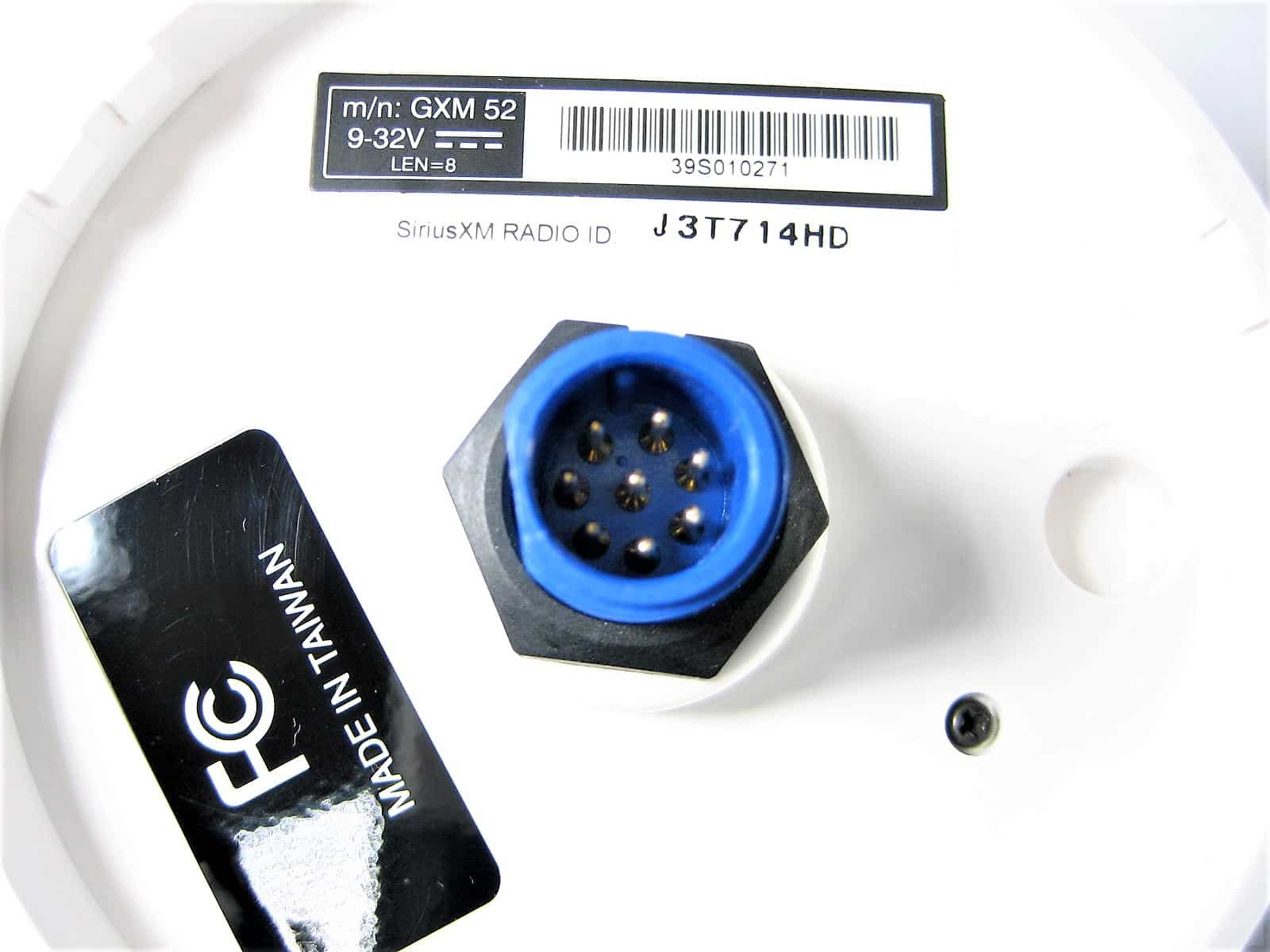 Garmin GXM 52 Satellite Weather Antenna Kit +Cable& 3Mounts 0100114600 Max Marine Electronics