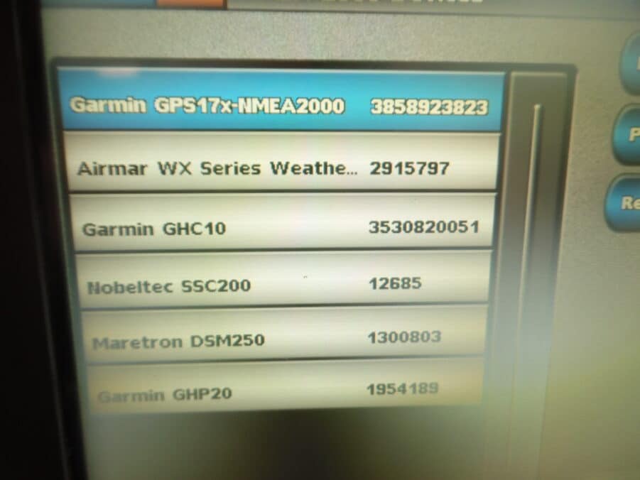 Garmin Marine Autopilot Compass Ball GHP 20 CCU Tested Good Cond 010