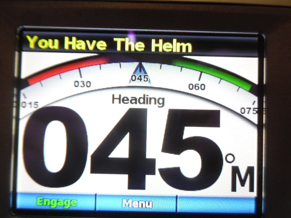 Garmin Marine Autopilot Compass Ball GHP 20 CCU Tested Good Cond 010