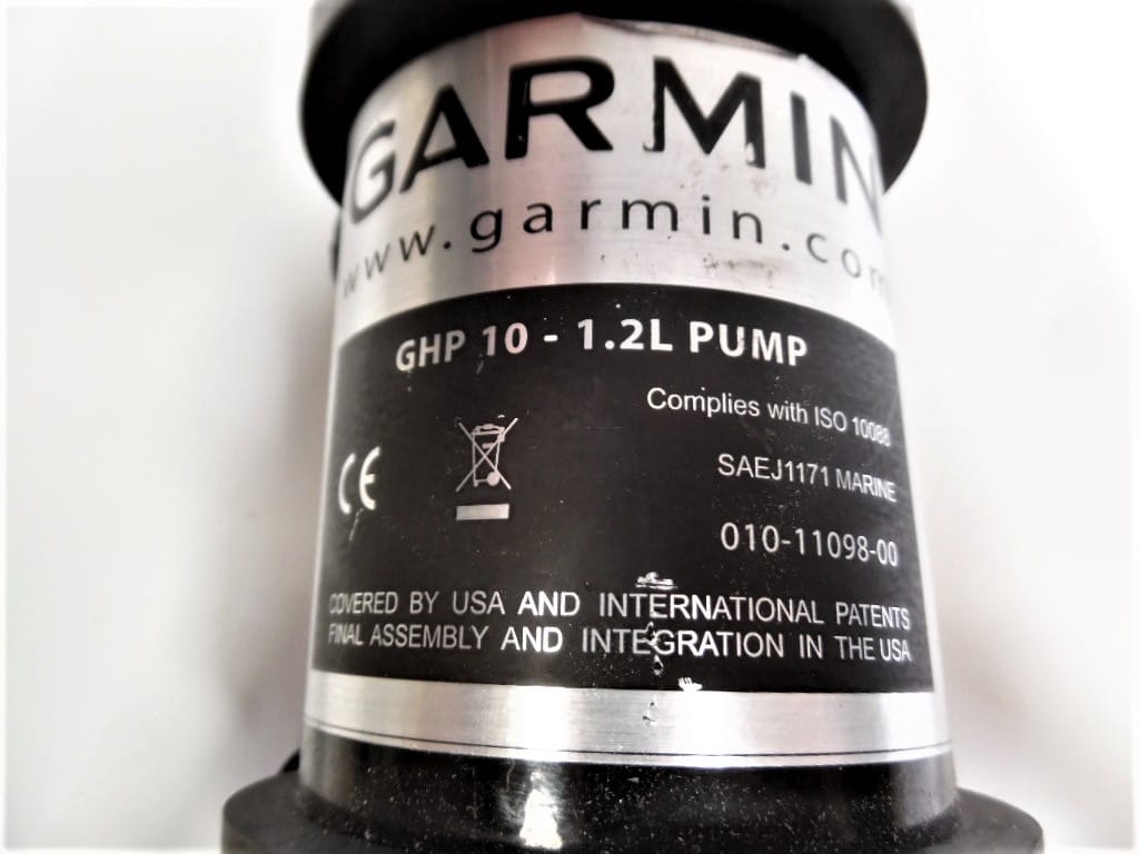 Garmin GHP 10 1.2L Autopilot Pump Great Condition Tested! 010