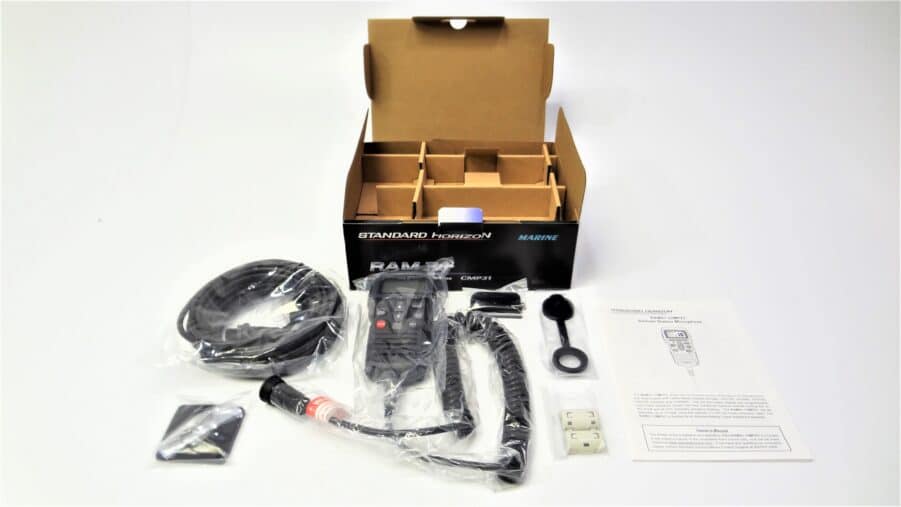 Standard Horizon CMP31 RAM 3+ VHF Radio Microphone Mic Black *NEW OLD STOCK* - Image 2