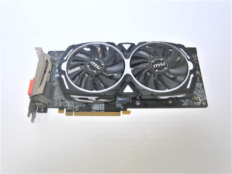 MSI Radeon RX 580 Armor 8G OC- GPU - As Is