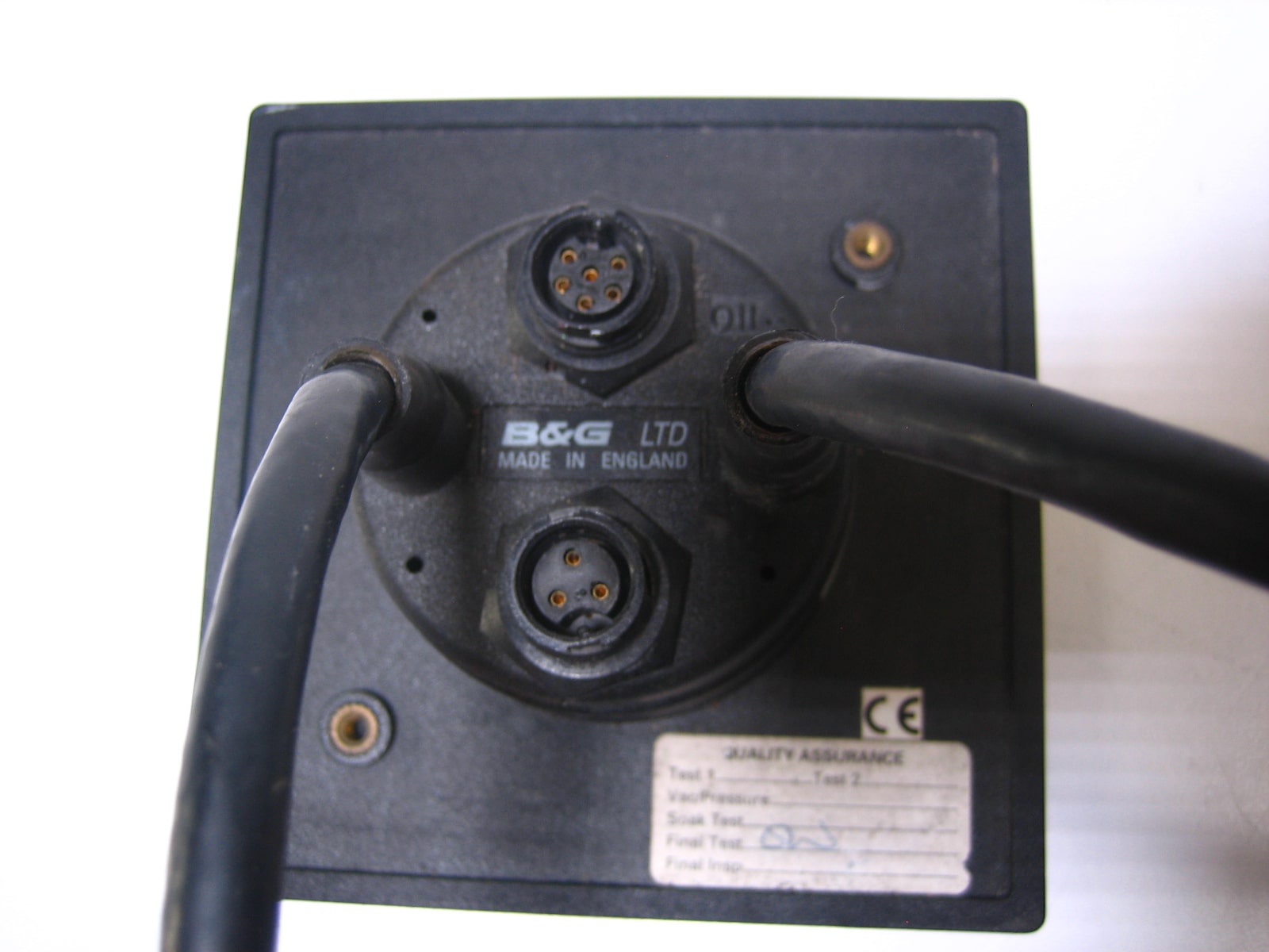 B&G 375002 Network Quad Instrument Display Head/As Is / Working Max