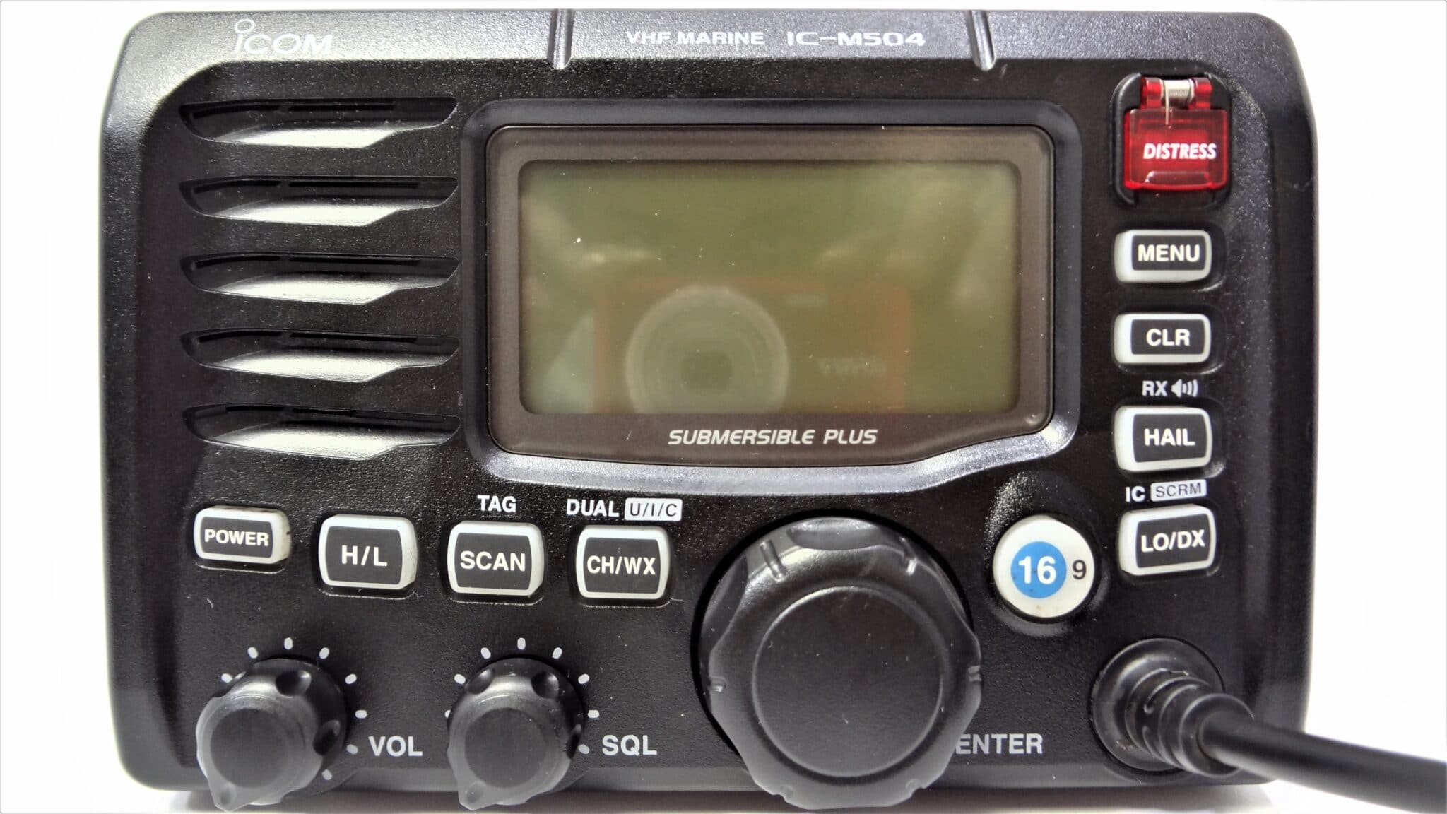ICM504 Submersible Marine Fixed Mount VHF Radio Transceiver Unit