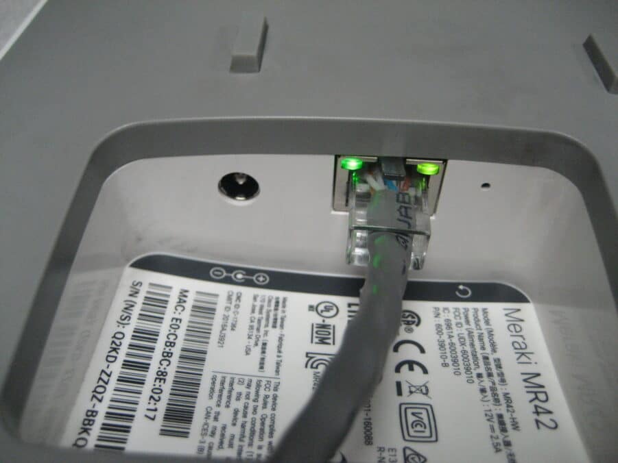 Cisco Meraki MR42-HW Cloud Managed Wireless Access Point w/ NO AC Adapter - Image 4