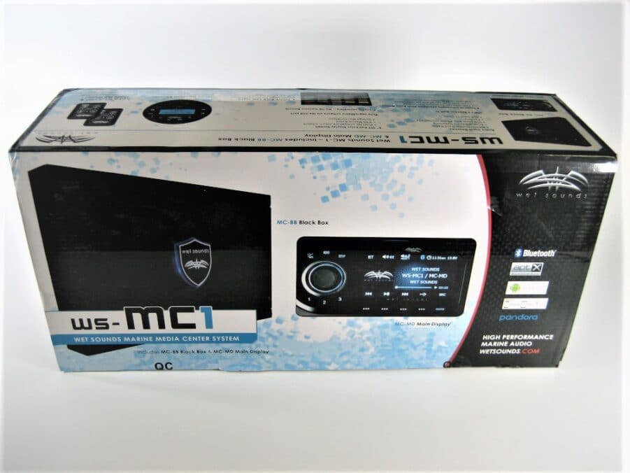 Wet Sounds WSMC1 Marine Media System w/ FullColor LCD Display