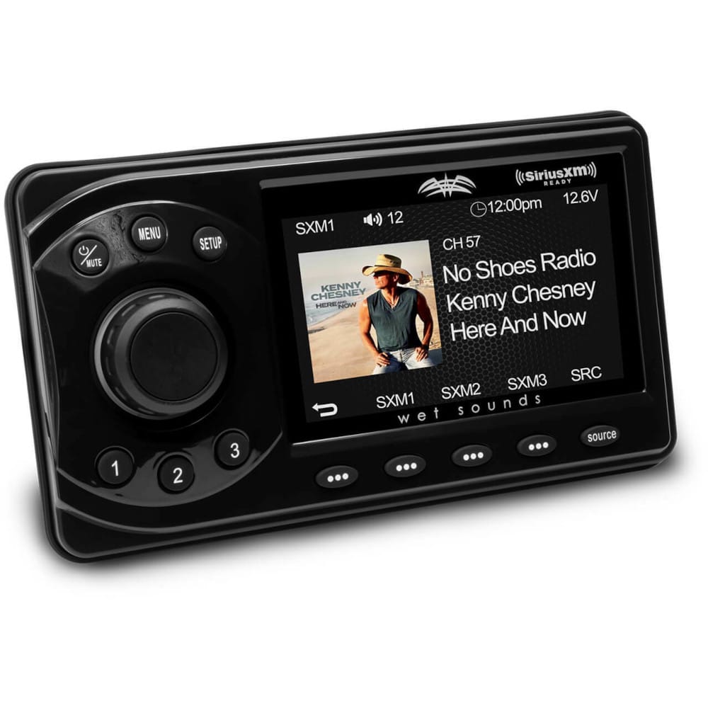 Wet Sounds WSMC1 Marine Media System w/ FullColor LCD Display