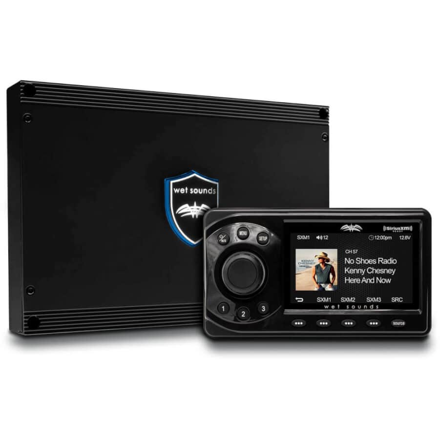 Wet Sounds WSMC1 Marine Media System w/ FullColor LCD Display