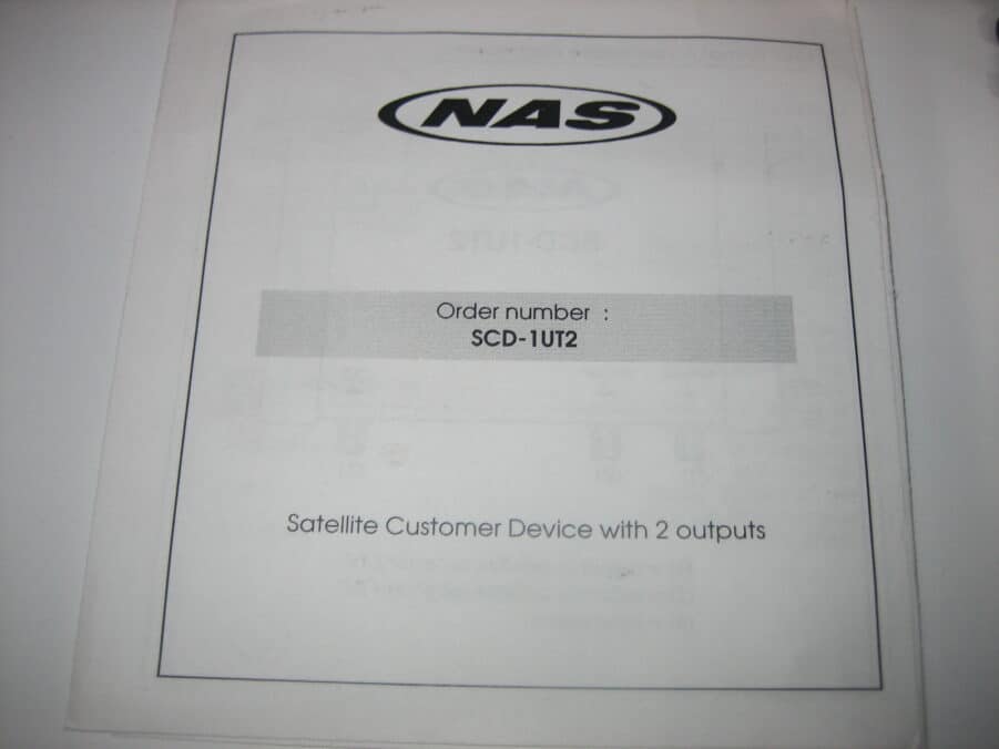 NAS SCD-1UT2 - National Antenna Systems Satellite Antenna Converter - NEW - Image 4