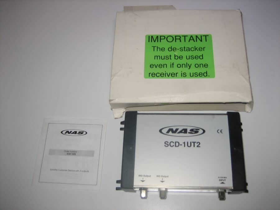 NAS SCD-1UT2 - National Antenna Systems Satellite Antenna Converter - NEW