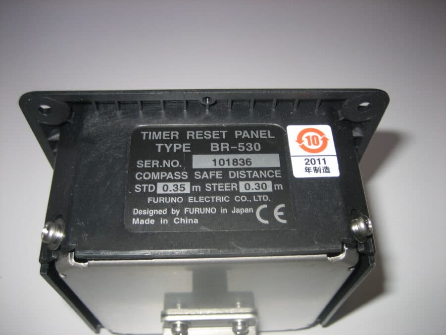 Furuno BR-530 Timer Reset Panel - Good Condition - Image 3