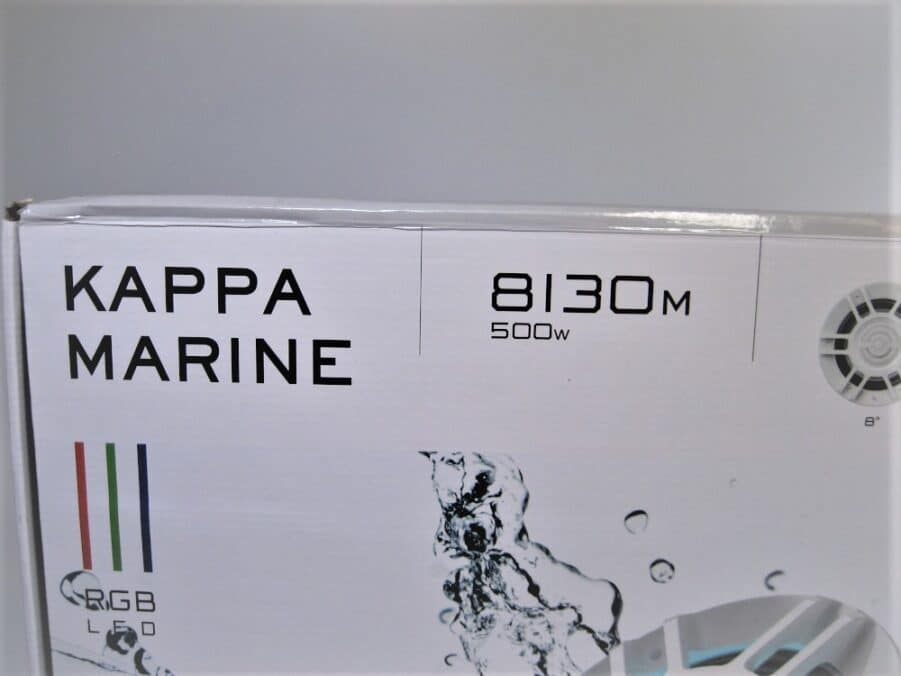 Infinity KAPPA 8130MAM 8" Marine Speaker RBG LED Titanium**NEW OLD STOCK** - Image 3