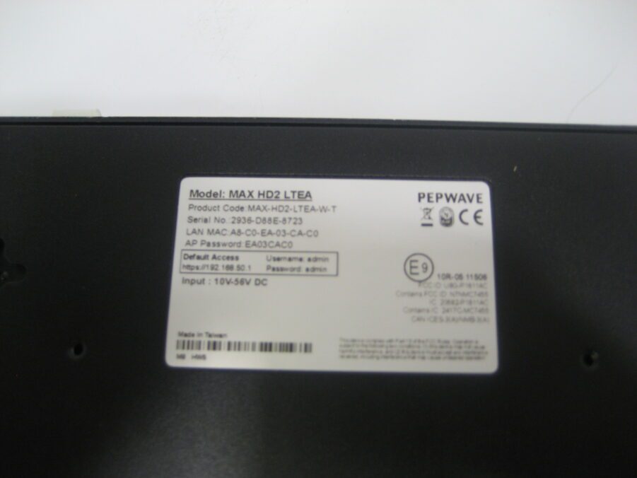 Pepwave MAX-HD2-LTEA-W-T Dual 4G LTE Mobile Router - Free US Shipping - Image 9