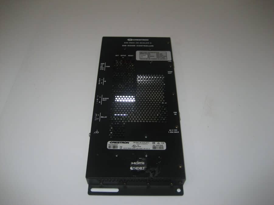 Crestron DM Room Controller DM-RMC-4k-SCALER-C w/ Power Supply Good Condition - Image 7