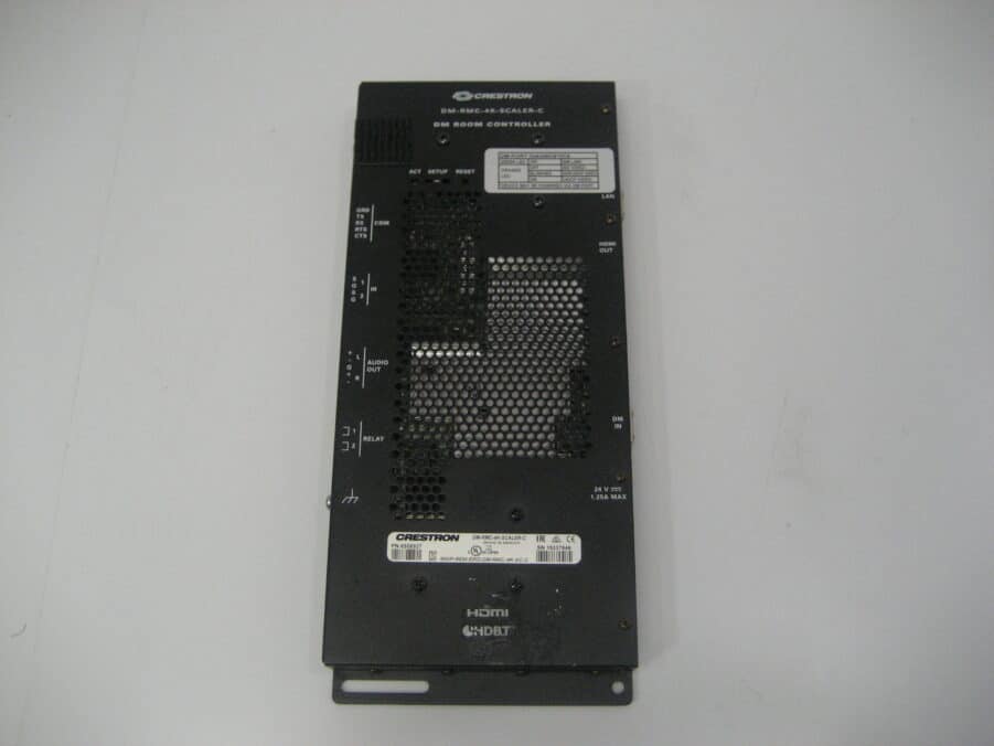 Crestron DM Room Controller DM-RMC-4k-SCALER-C w/ Power Supply Good Condition - Image 5