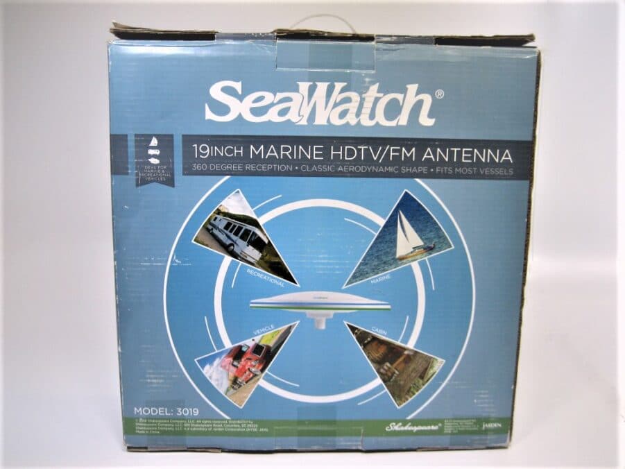 Shakespeare SeaWatch 3019 Marine TV Antenna 19" New Old Stock Free Shipping Max Marine