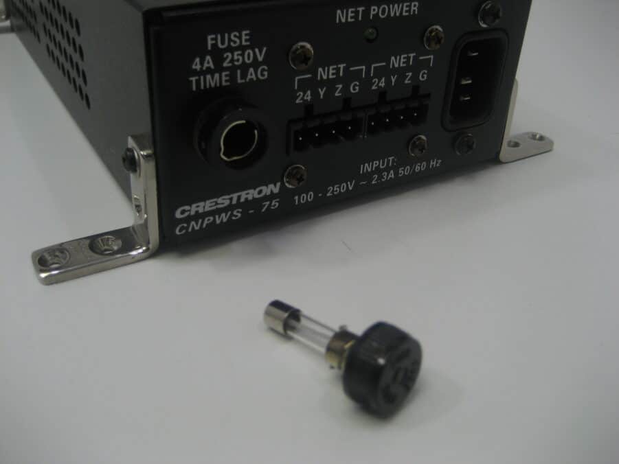 CRESTRON CNPWS-75 Cresnet 75w 24v Regulated Power Supply w/ Power Cable TESTED - Image 11