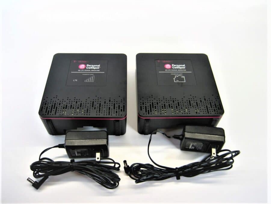 T-Mobile 4G LTE Signal Booster Set - Window/Coverage Units - Used/Free Shipping