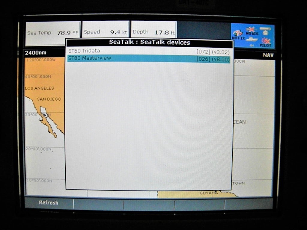 Raytheon ST80 MultiView REPEATER Instrument w/Accessories A22023 90