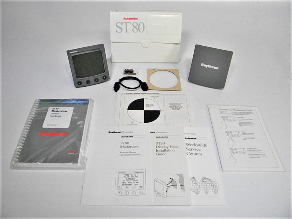 Raytheon ST80 MultiView REPEATER Instrument w/Accessories A22023 90