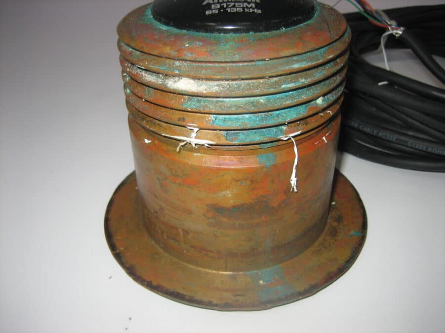 Airmar B175M20 Bronze CHIRP Transducer TESTED Simrad Raymarine