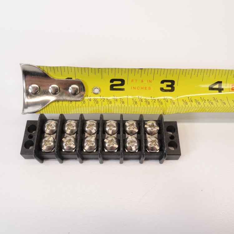 6 Gang 2 Row Combo Screw Terminal Junction Block Marine RV Auto LOT