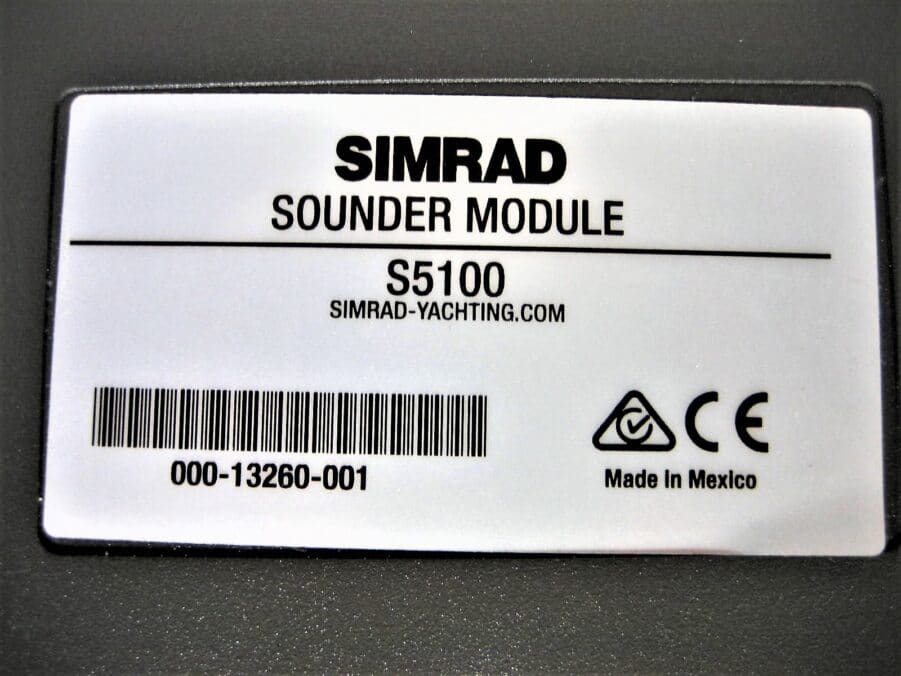 Simrad CHIRP Sonar S5100 For NSS EVO2/3 NSO EVO2 S2000 Fish Finder TESTED Good - Image 14