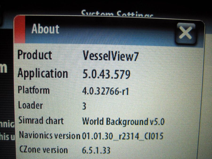 Mercury Vessel View 7 Display 8M6001427 Fully Tested! Max Marine