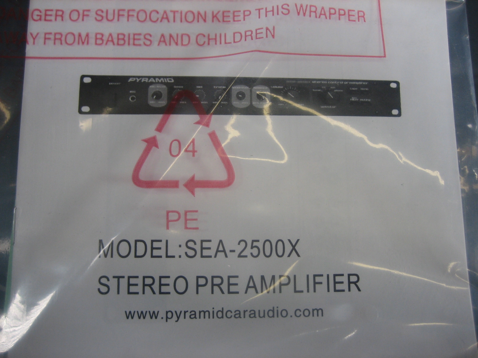 Pyramid SEA-2500X Stereo Control Professional Preamplifier Pre-amp *NEW ...