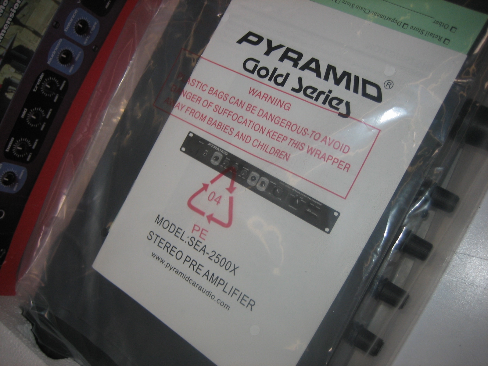 Pyramid SEA-2500X Stereo Control Professional Preamplifier Pre-amp *NEW ...