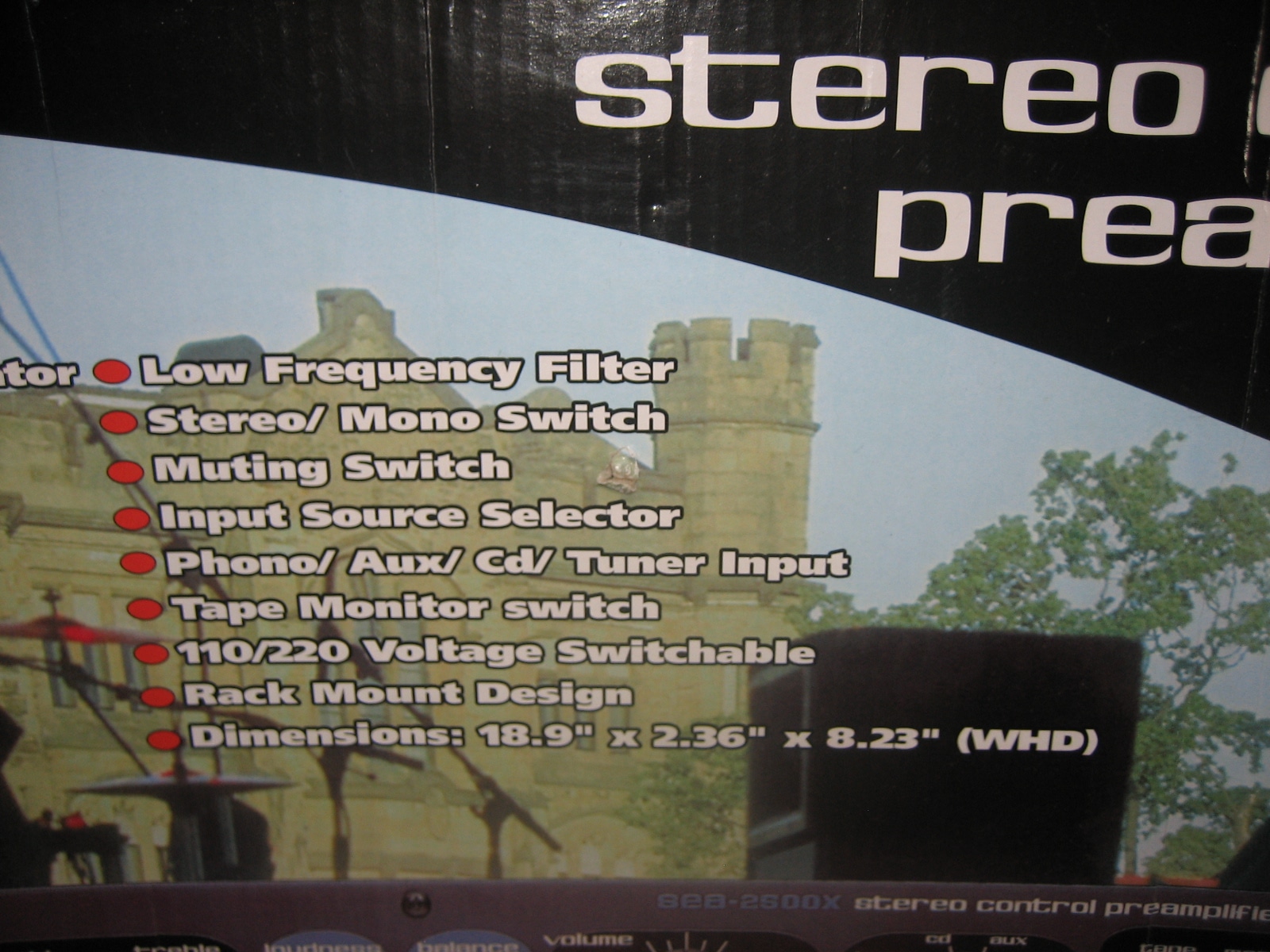 Pyramid SEA-2500X Stereo Control Professional Preamplifier Pre-amp *NEW ...