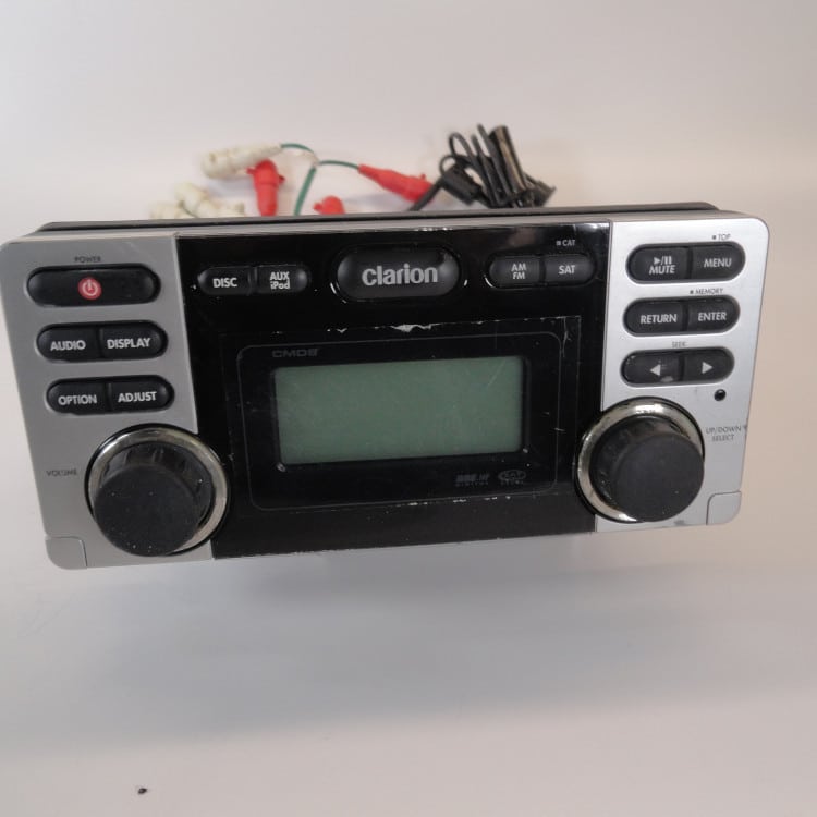 Clarion CMD6 Watertight Marine AM/FM CD Sirius XM Radio Boat Stereo ...