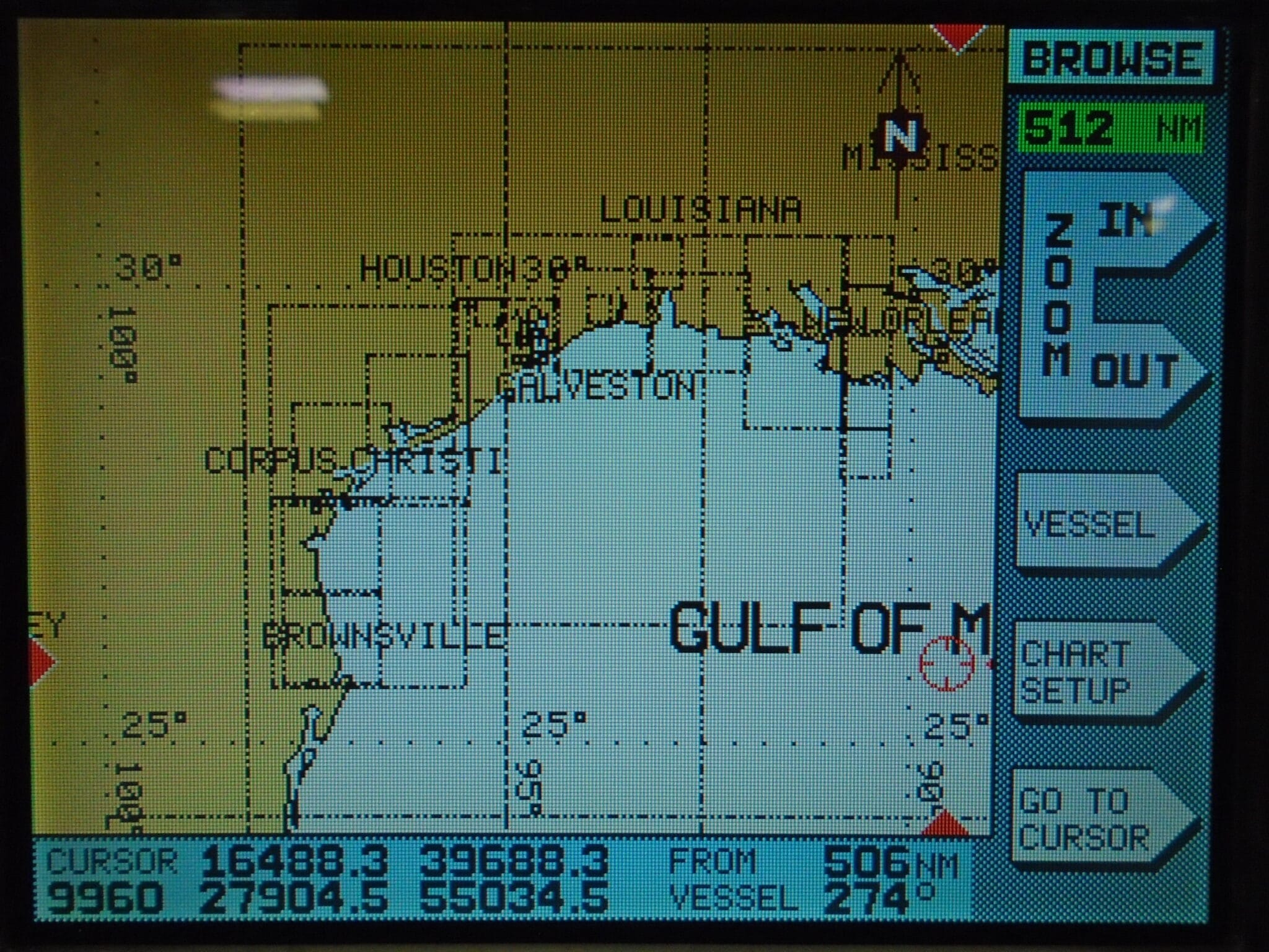 Navionics Classic NavChart Card West Gulf of Mexico US635XL FEB 2004 ...