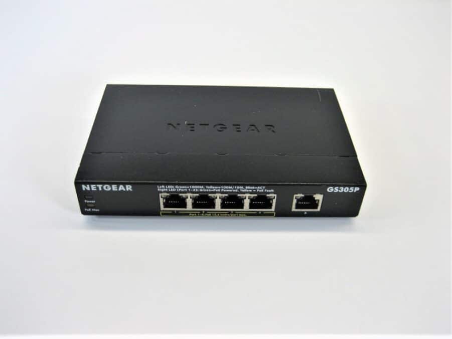 Netgear GS305P — 5 Port Gigabit Unmanaged Switch with 4Port