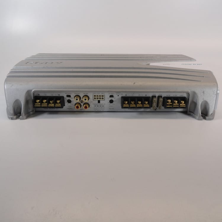 Sony XM604M 600W 4 Channel Marine Grade Class AB Speaker Amplifier