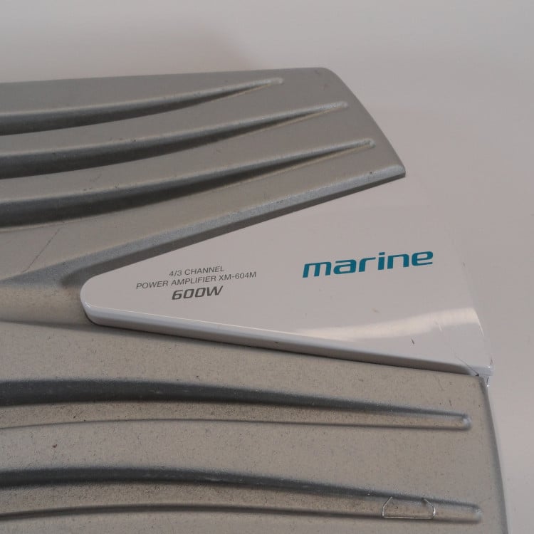 Sony XM604M 600W 4 Channel Marine Grade Class AB Speaker Amplifier