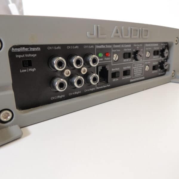 JL Audio M6600 12V DC 6 Channel 600W Class AB Marine Amplifier FOR