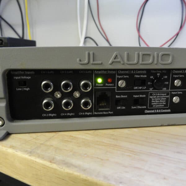 JL Audio M6600 12V DC 6 Channel 600W Class AB Marine Amplifier FOR