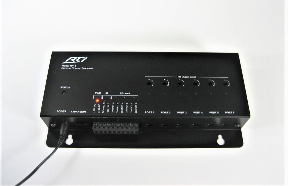 RTI RP6 Remote Control Processor Black Used Free Shipping