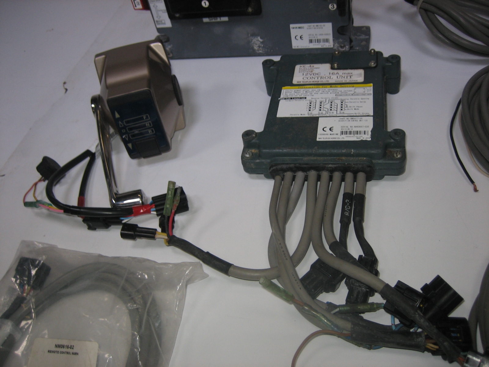NHK MEC Teleflex KE4a Single Engine Electronic Control
