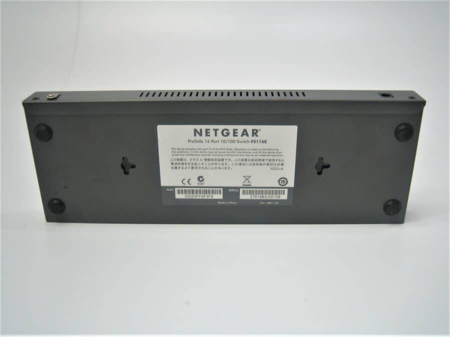 Netgear ProSafe Plus FS116E 16 Port 10/100 Fast Ethernet Switch - Free Shipping - Image 6