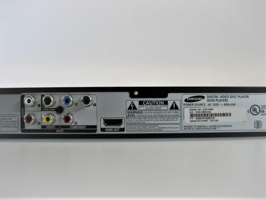 Samsung DVD Player - DVD-C500 - With Remote - 1080p -  Used - Free Shipping - Image 9