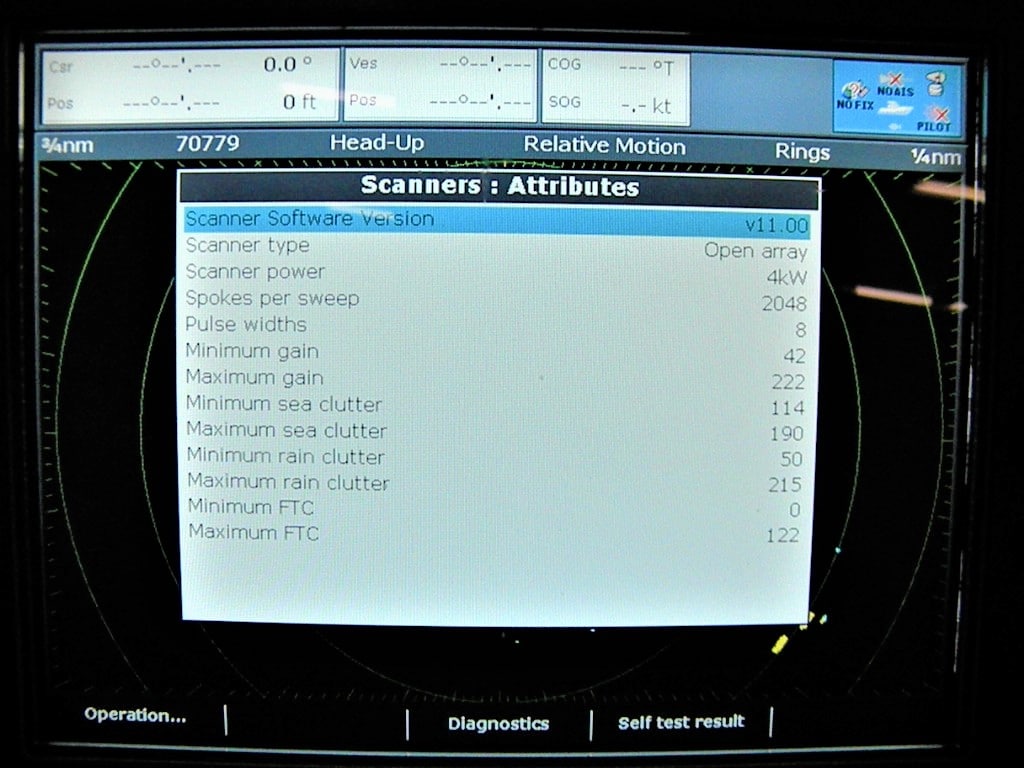 Raymarine 4kw Open Array Radar f/C&E-Classic M92654-S LOW HOURS-90