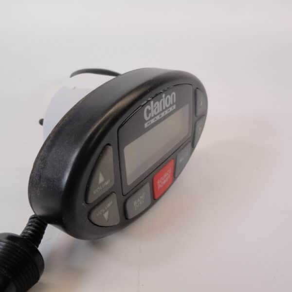 Clarion M301RC Watertight Marine Radio Boat Stereo Wired Remote TESTED! Max Marine Electronics